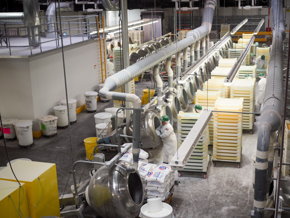 Tour the Jelly Belly factory in Fairfield 5 sugar about to become jelly beans