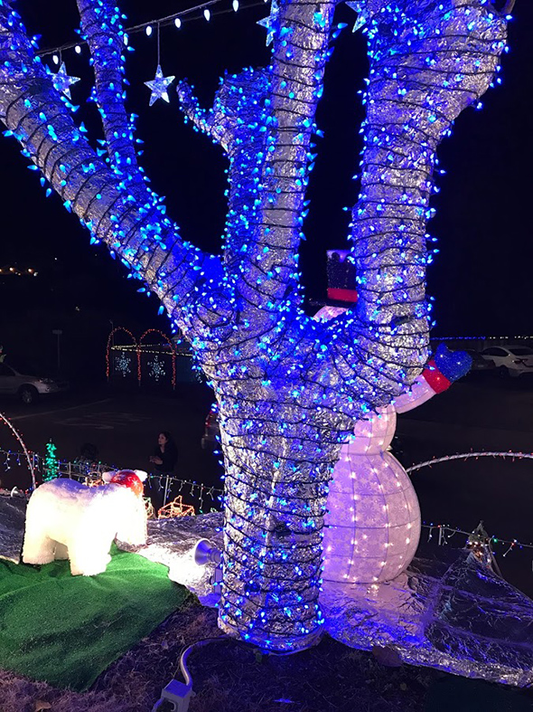 vallejo christmas light tree