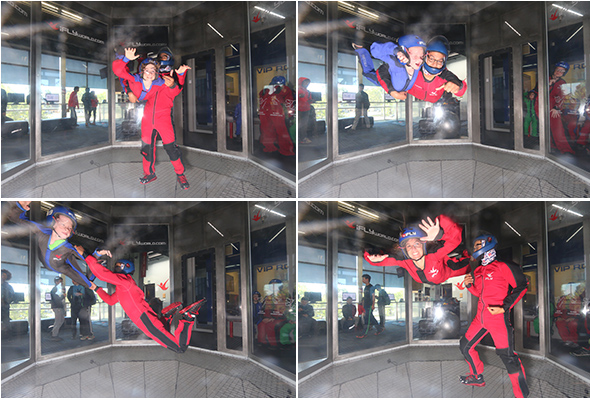 Indoor skydiving at iFly in Union City