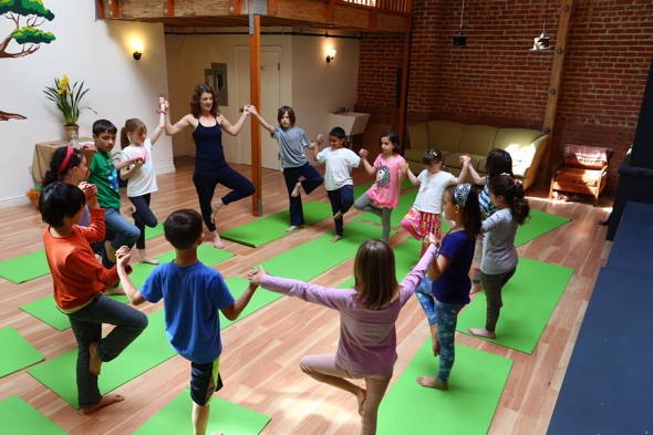 yoga gradeschool kids