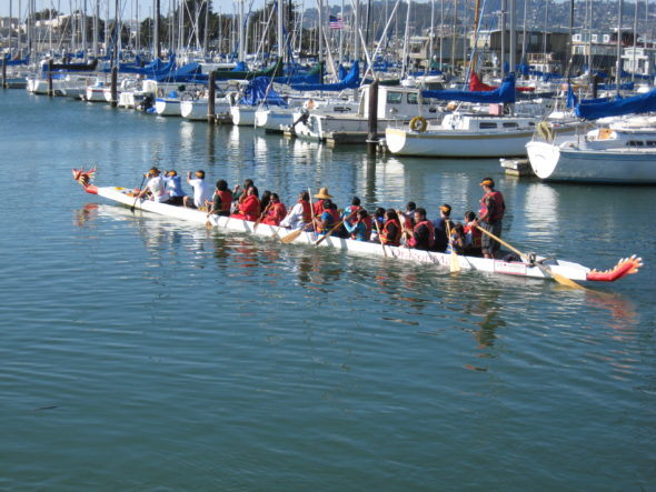 Berkeley Marina dragon boat rides for july fourth