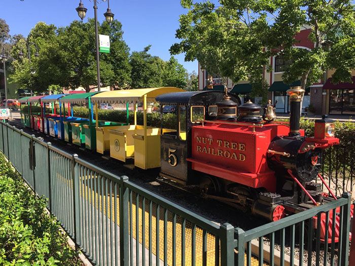 Where to Stop with Kids on the Way to Tahoe 3 Nut Tree Plaza Train