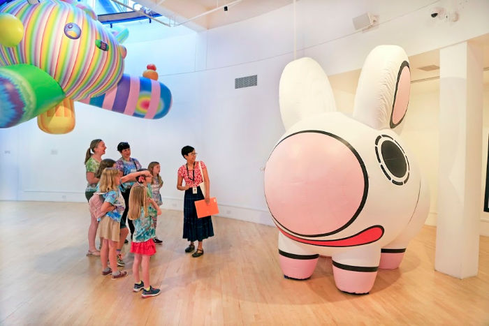 Bedford Art Gallery in Walnut Creek is Small & Kid-friendly 1 Blow Up exhibit at Bedford Gallery Walnut Creek