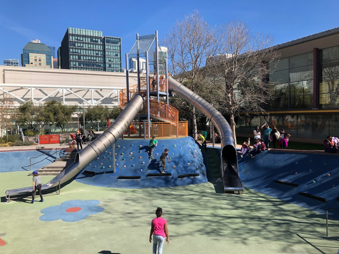 yerba buena gardens playground in SF