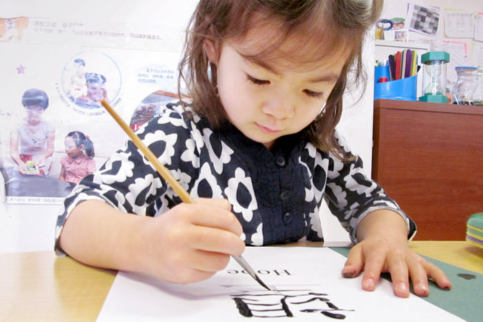 Shu Ren International School young student