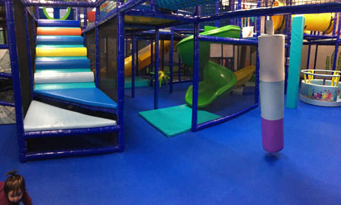Obstacle Course at KidTopia Fremont