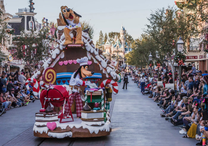 Christmas Fantasy Parade Disneyland