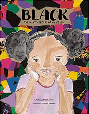 book cover for black the many wonders of my world