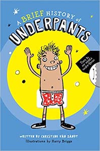 book cover for a brief history of underpants