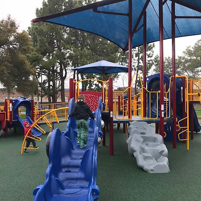 Little John Park climber in Alameda