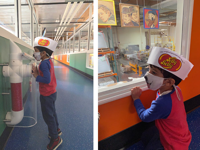 Tour the Jelly Belly factory in Fairfield 7 jelly belly kid on tour