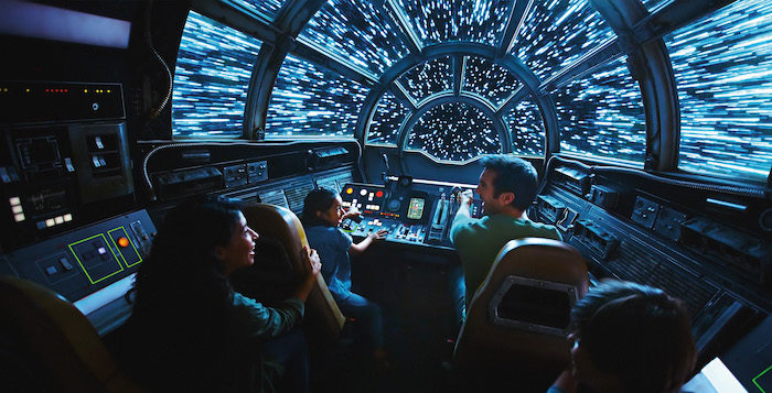 Star Wars at Disneyland: Galaxy's Edge 6 SWGE Millennium Falcon 700