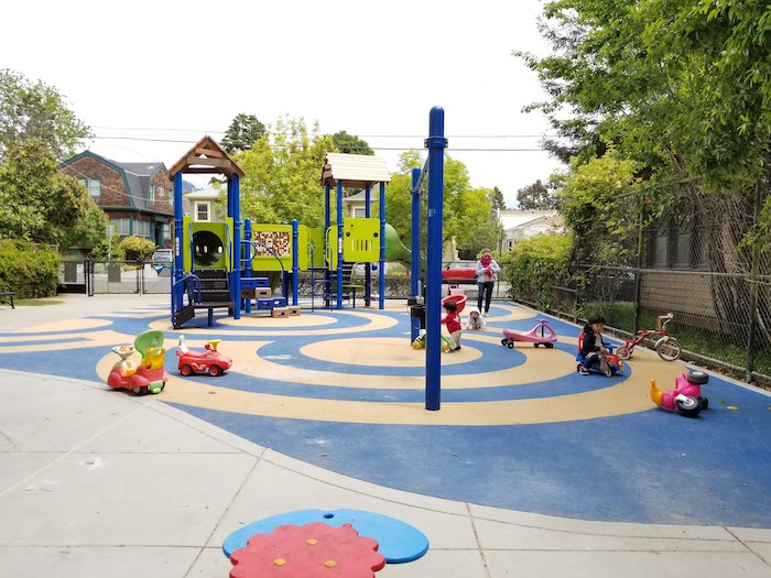 Becky Temko Tot Park play structure