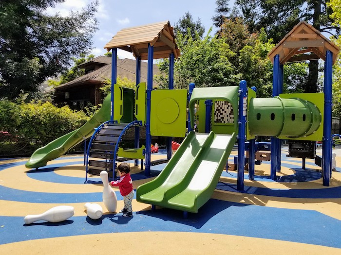 Becky Temko Tot Park play structure