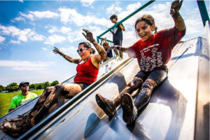 Kids Obstacle Challenge on the course