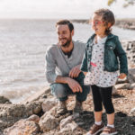 San Leandro Marina Park dad and daughter