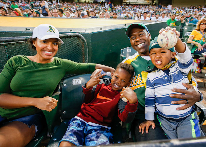 Oakland Fan Dress - Girls