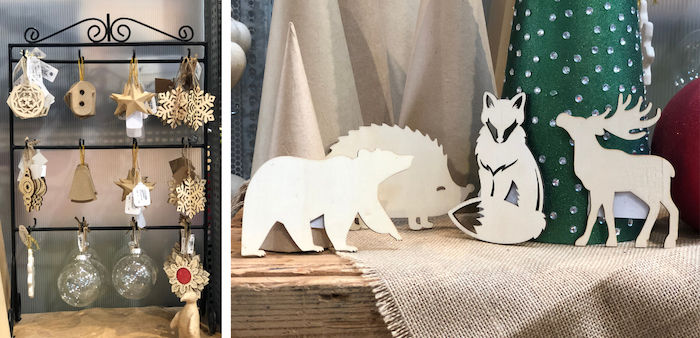 Shop Local: Christmas Crafts to Enjoy Together 4 diy wooden xmas ornaments