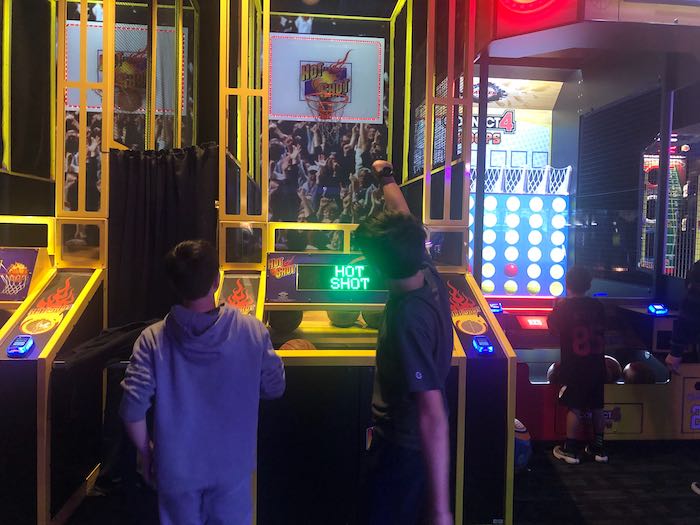 Dave and Busters pop a shot