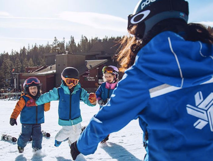 Northstar Tahoe Ski school for kids