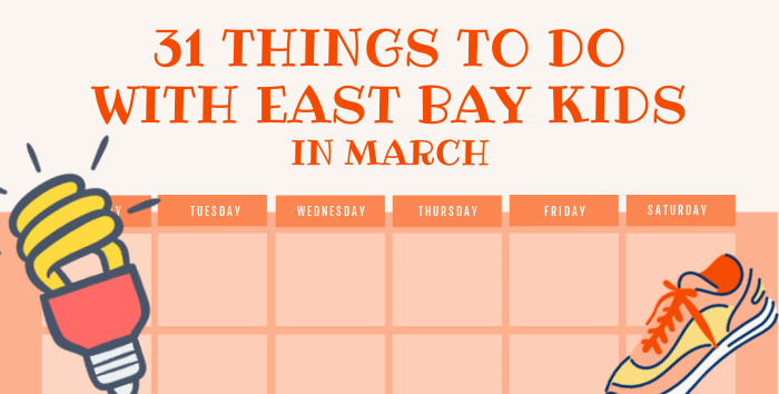31 fun things to do in march graphic