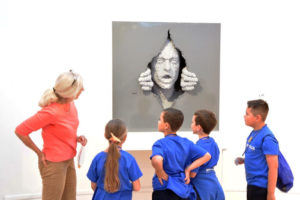 The Art of the Brick LEGO exhibit at Bedford Gallery