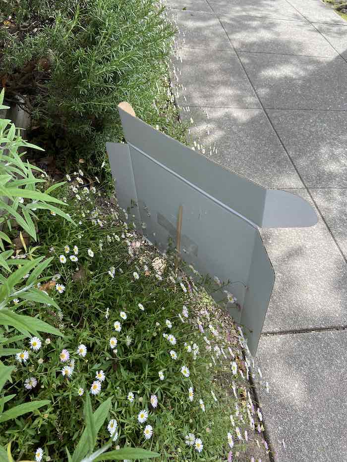 front yard sign