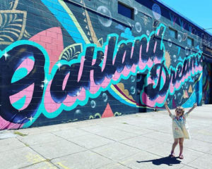 oakland dreams mural at jls