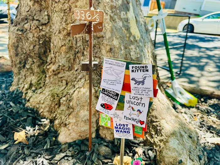 fairy house signage