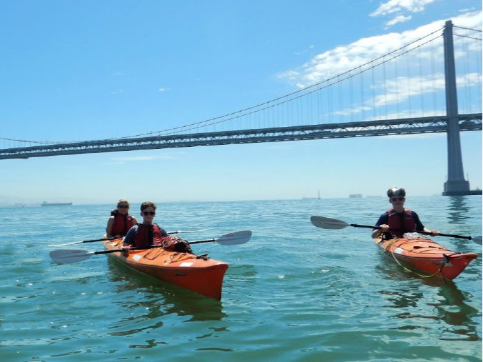 Kayaking with Kids Near Oakland 2 City Kayak in San Francisco