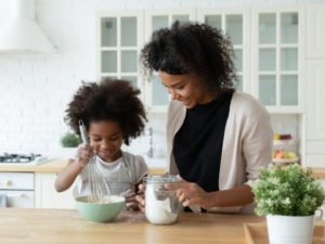 Parent child cooking