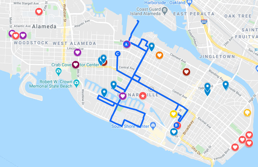 15 Toddler-Friendly Hikes in the East Bay 12 alameda fairy map google