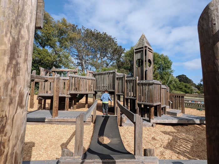 Play Structure at Dream Land at Aquatic Park