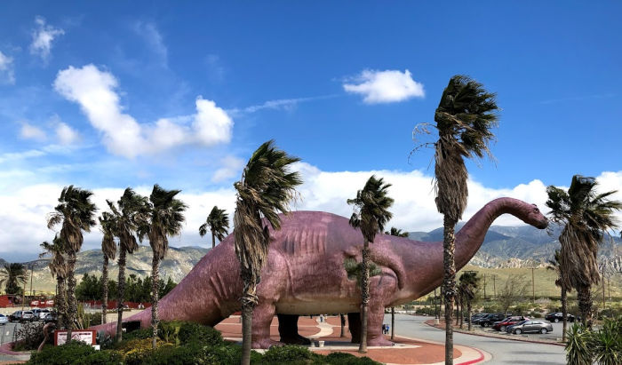 Vacation Inspiration: Road Trip to Palm Springs 4 cabazon dinosaur near palm springs