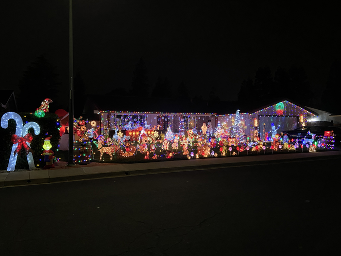 A Driving Christmas Light Tour of Walnut Creek and Concord 3 Walnut Creek Christmas Lights