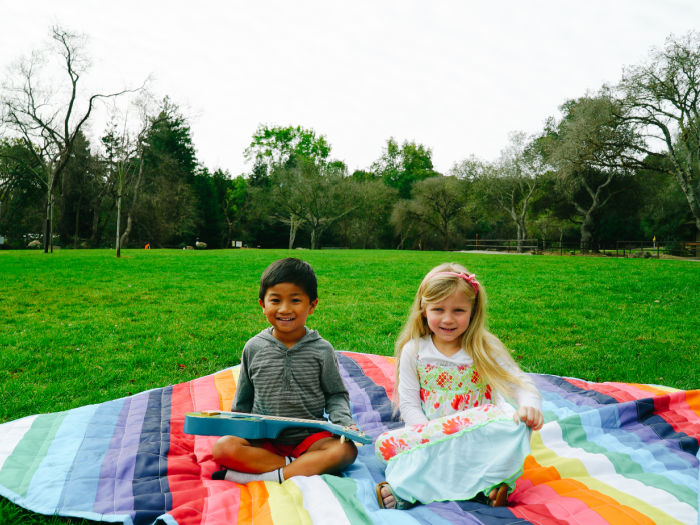 Easter Egg Hunts & Activities for East Bay Families 6 blanket and kids