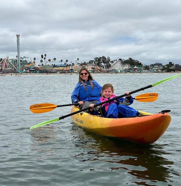 Kayaking in Santa Cruz