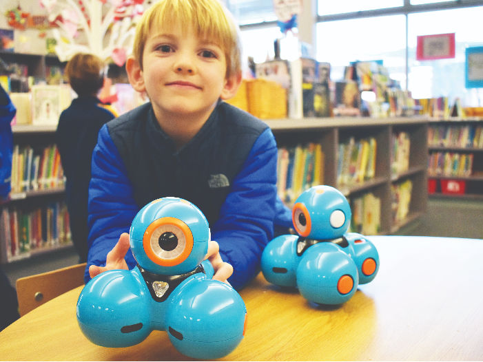 Academic Summer Camps for East Bay Kids 10 child with wonder robot