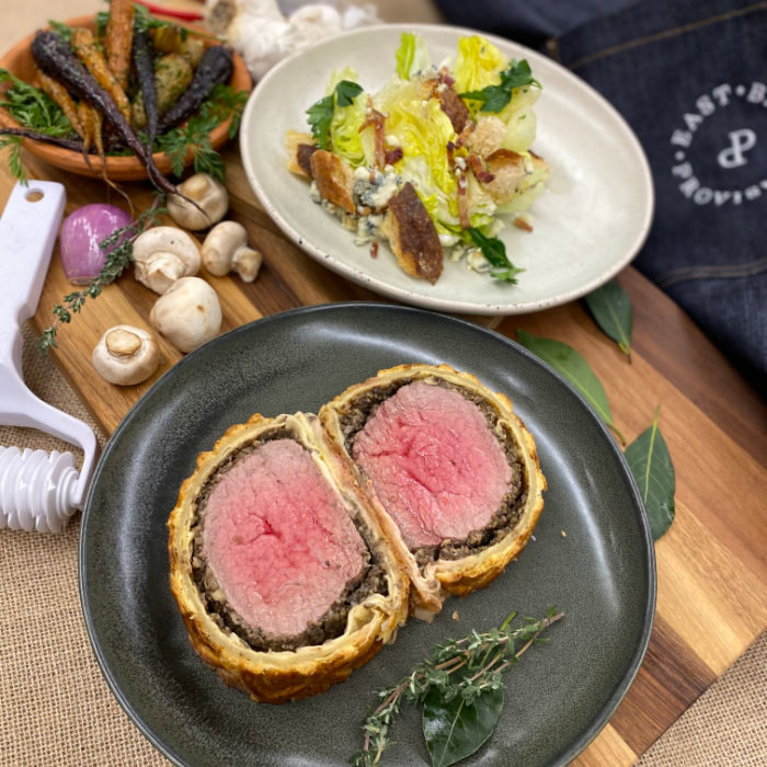 beef wellington dinner for two