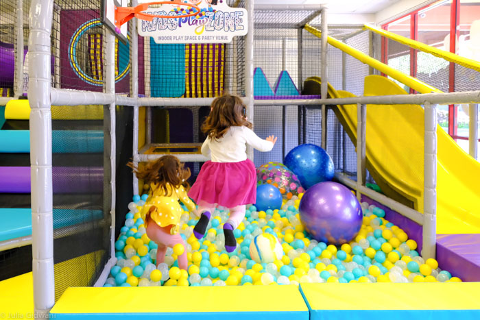 kids at indoor playground