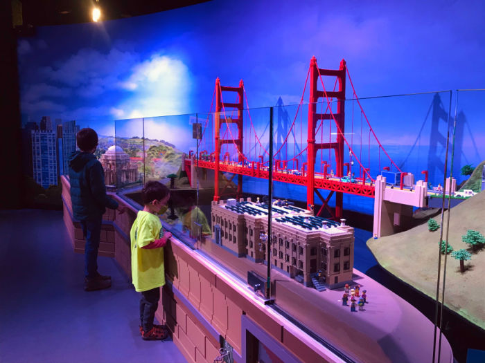 The Bay Area Miniland out of LEGO