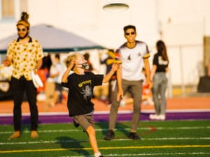 ultimate frisbee child