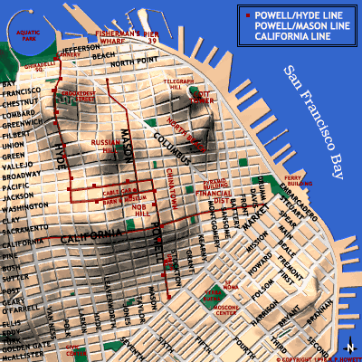 sf cable car routes
