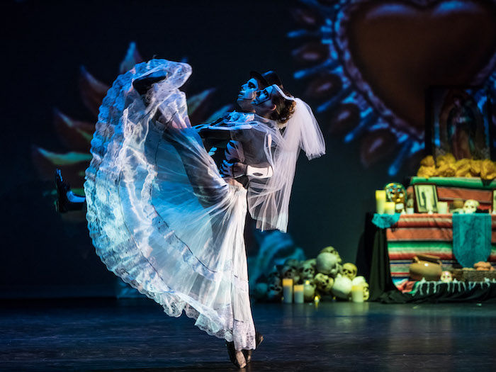 Dancer by candle light