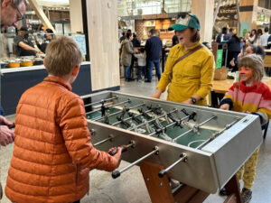 foosball children big tv