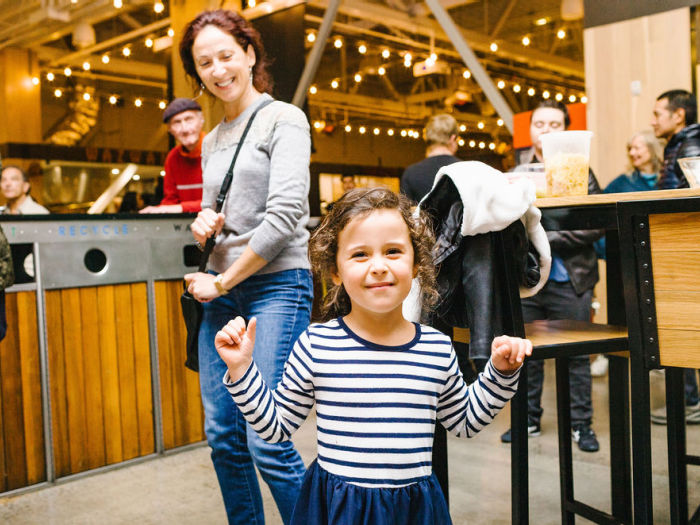 99 Kid-friendly Restaurants in the East Bay 4 child at public market