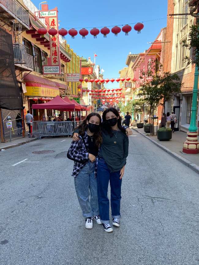 Teens in Chinatown San Francisco