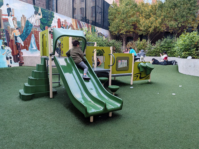 Willie Woo Woo Wong Playground in San Francisco Chinatown