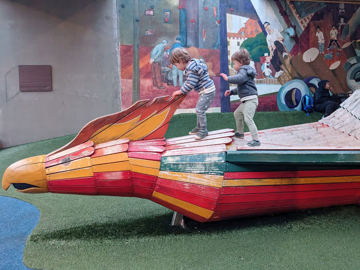 Willie Woo Woo Wong Playground in San Francisco Chinatown