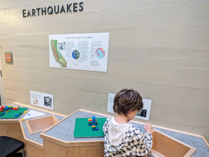 Earthquake project at the Randall Museum